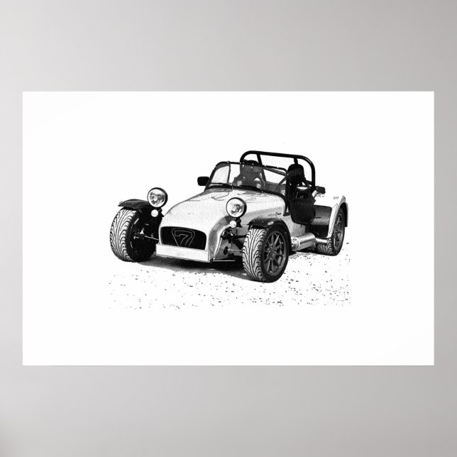 Póster Caterham 07 (Frente)