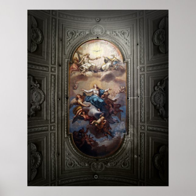 Póster Cathedral Ceiling, Rome (Frente)