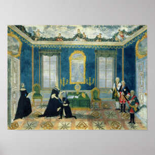 Póster Catherine II recalling Chancellor Alexey