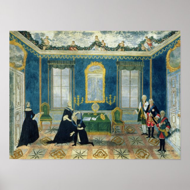 Póster Catherine II recalling Chancellor Alexey (Frente)
