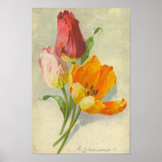 Póster Catherine Klein Vintage Poster de Reproducción