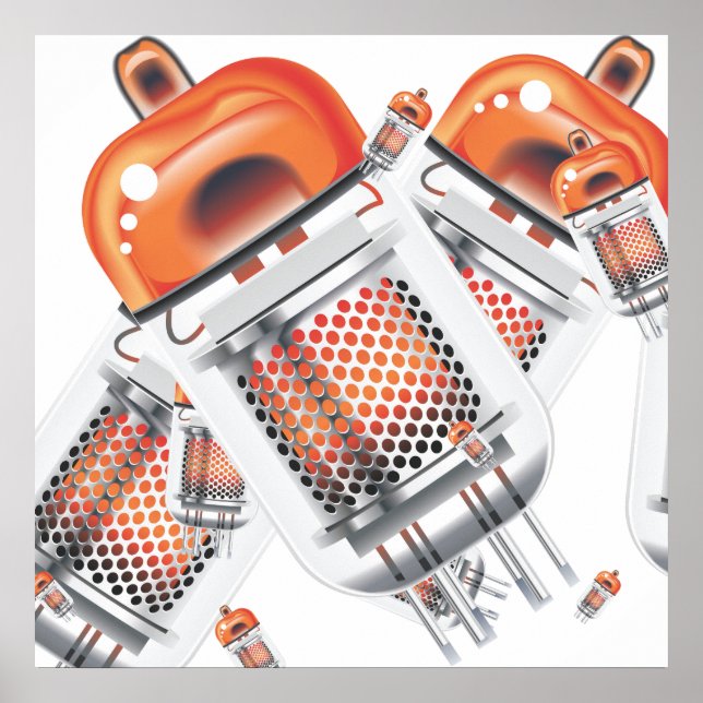 Póster Cathode Ray Tubes (Frente)