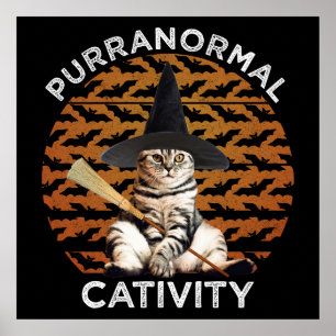 Póster Catividad Purranormal