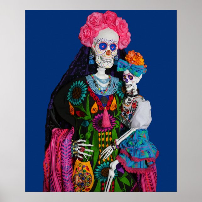 Póster Catrina y Calavera (Frente)