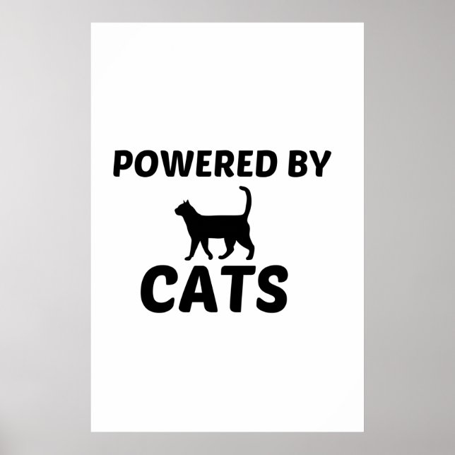 PÓSTER CATS POWERED (Frente)