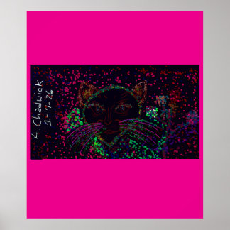 Póster Cat's Wonderland Poster