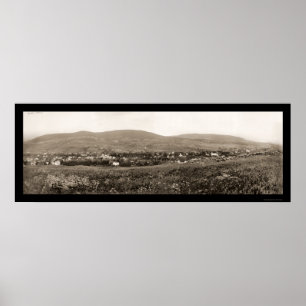 Póster Catskill Mts Hunter NY Photo 1898