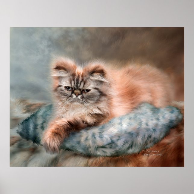 Póster Cattitude 1 Poster de arte/Imprimir (Frente)