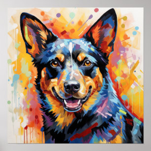 Póster Cattledog australiano