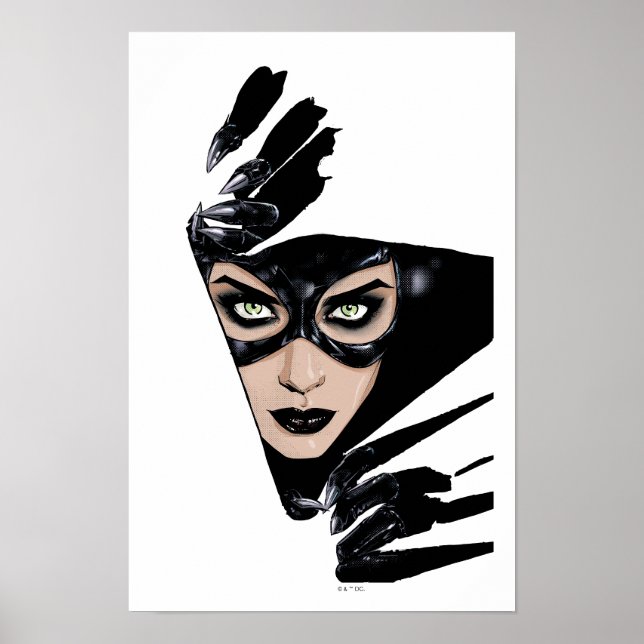 Póster Catwoman The Claws Are Out Cover Illustration (Frente)