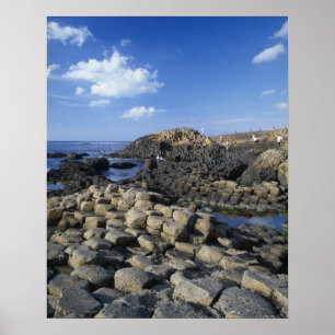 Póster Causeyway de los Gigantes, Condado de Antrim, Nort