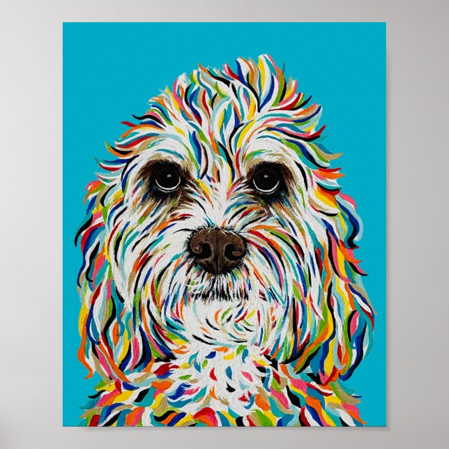 Póster Cavalier King Charles Spaniel (Frente)