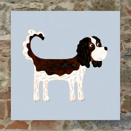 Póster Cavalier King Charles Spaniel Dog