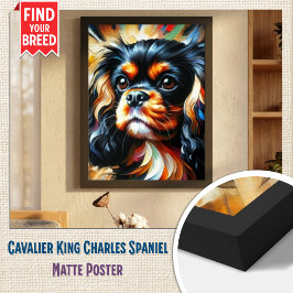 Póster Cavalier King Charles Spaniel Dog Acrylic Print