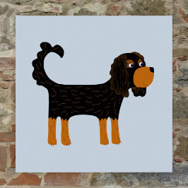 Póster Cavalier King Charles Spaniel Perro
