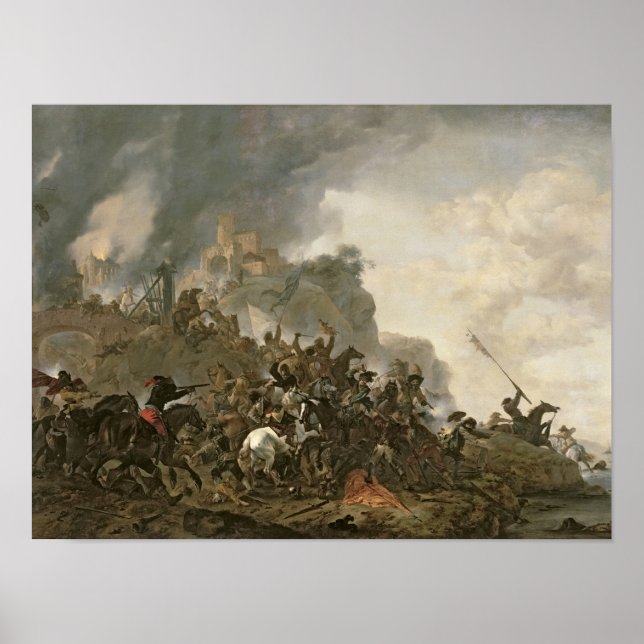 Póster Cavalry Making a Sortie (Frente)