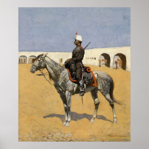 Póster Cavalryman de Line