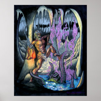 Póster Cave Creature