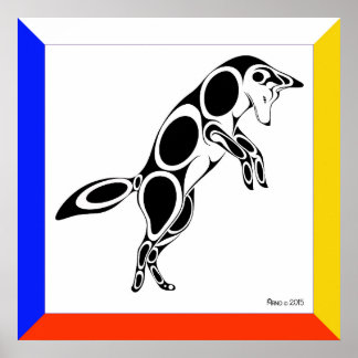 Póster Cayendo Coyote