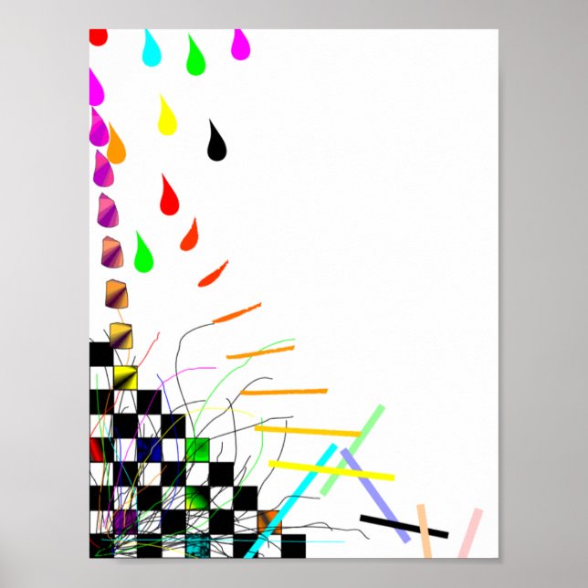 Póster Cayendo En Su Lugar (Frente)