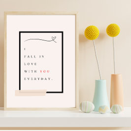 Póster Cayendo enamorado