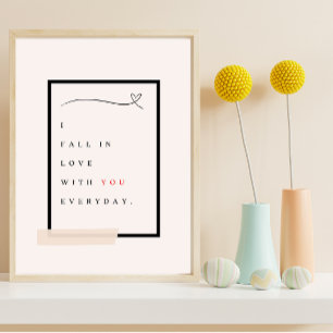 Póster Cayendo enamorado