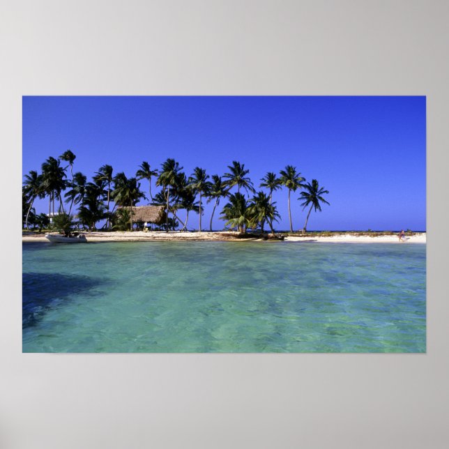 Póster Cayo Ranguana, Belice (Frente)