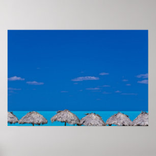 Póster Cayo Santa María, chalet Clara, Cuba