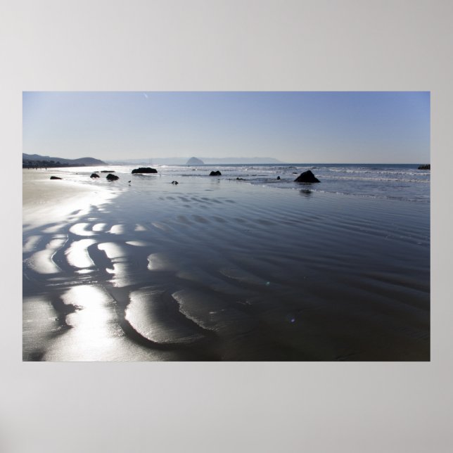 Póster Cayucos Beach Morning (Frente)
