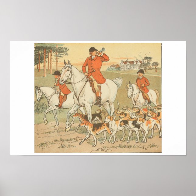 Póster Caza (Frente)