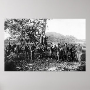 Póster Caza acertada, 1880s