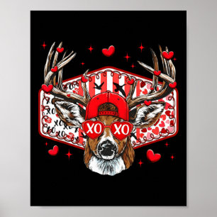 Póster Caza de Ciervos Xoxo San Valentín Buck Boys Gorra