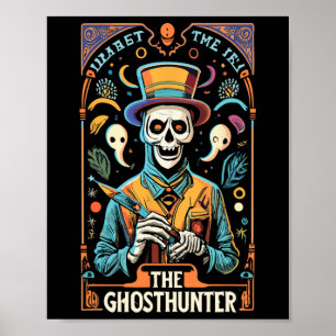 Póster Caza De Fantasma Para Investigador Paranormal
