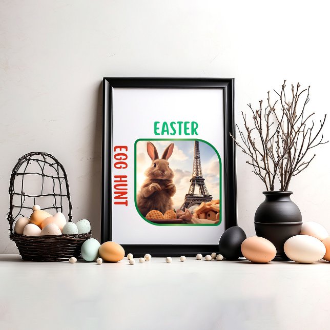 Póster Caza de huevos de Pascua - Humor (Subido por el creador)