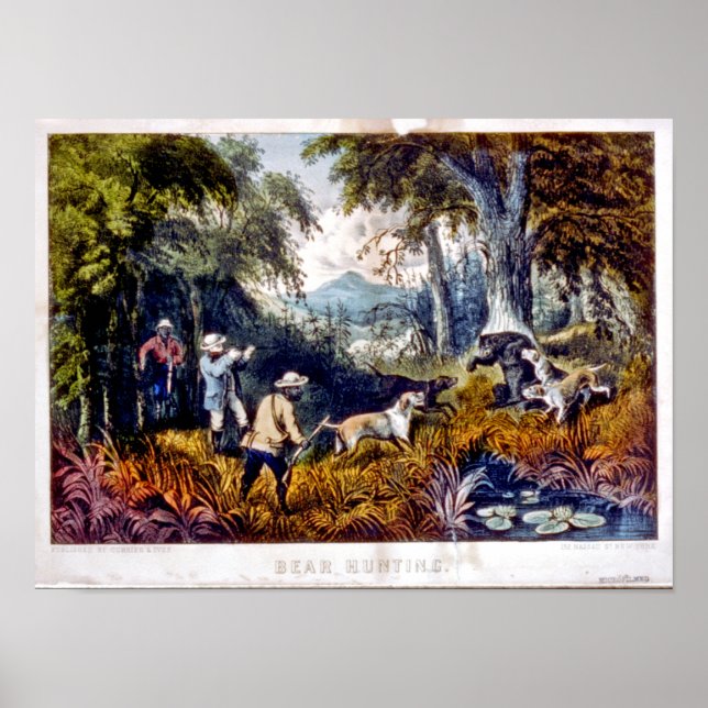 Póster Caza de osos (Frente)