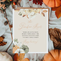 Caza del Pacificador Baby Shower de calabaza