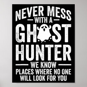 Póster Caza Evp Paranormal Caza Fantasma Aventuras 1