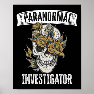 Póster Caza fantasma Investigador paranormal 1