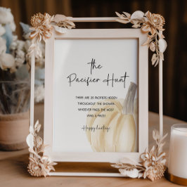 Póster Caza Pacificadora de Poster de juegos de Baby Show