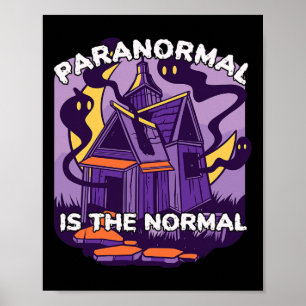 Póster Cazador de fantasmas divertido para la caza de fan