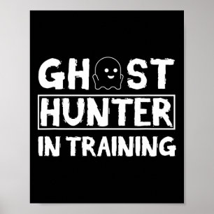 Póster Cazador de fantasmas investigador paranormal caza