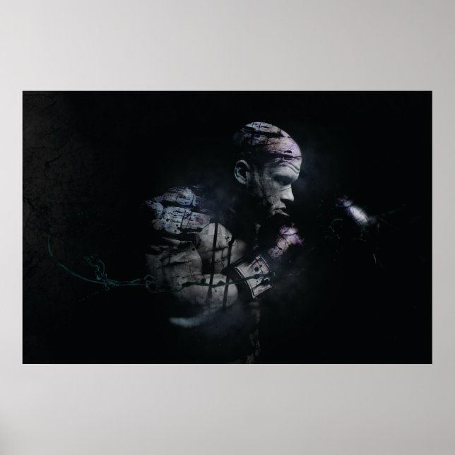 Póster cazador de jaulas (Frente)