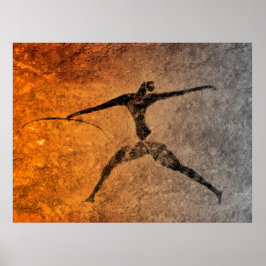 Póster Cazador de Lascaux