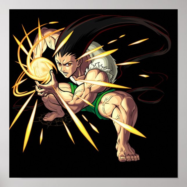 Póster Cazador estético ADULT GON Anime x Hunter (Frente)