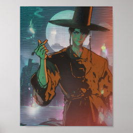 Póster Cazadores de demonios - Jinu