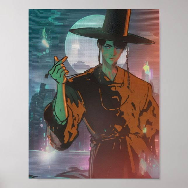 Póster Cazadores de demonios - Jinu (Frente)