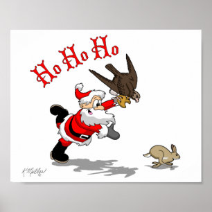Póster Cazando a Santa