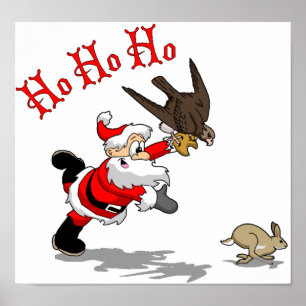 Póster Cazando a Santa