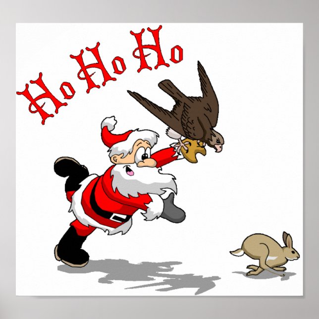 Póster Cazando a Santa (Frente)