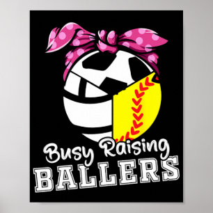 Póster Cazando balancines - Fútbol divertido de voleibol 